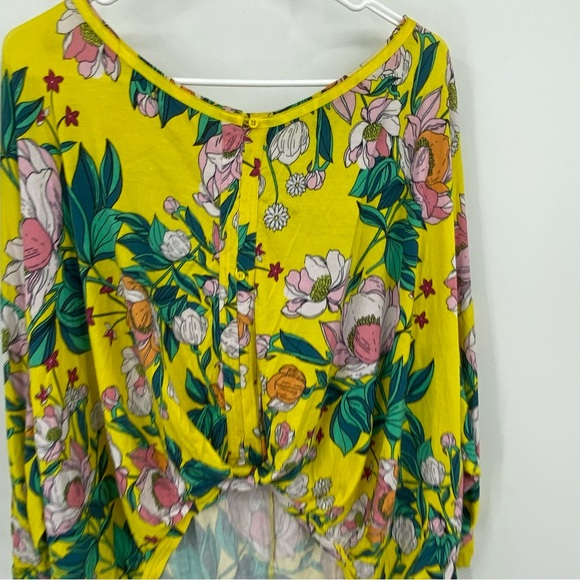 Free People Late Night Pink Smocked Picnic Dress Medium - Picture 3 of 10